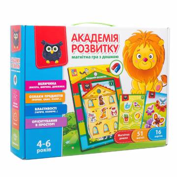Магнітний набір Vladi Toys Академія розвитку (VT5412-03) Магнітний набір Vladi Toys Академія розвитку (VT5412-03)