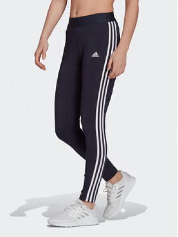 adidas Легінси 3 Stripes Leggings H07771 Голубий