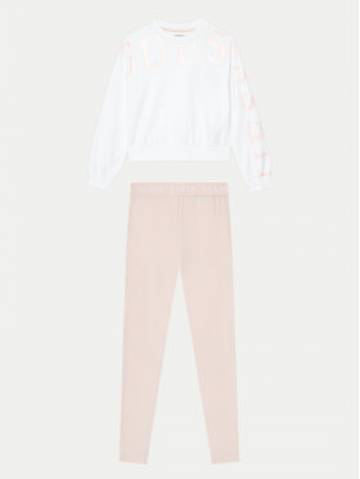 Guess Спортивний костюм J4YG01 KA6R4 Білий Regular Fit Guess Спортивний костюм J4YG01 KA6R4 Білий Regular Fit
