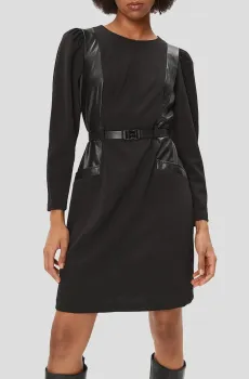 Женское черное платье Черный 6 DKNY DD3G1608