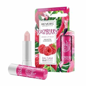 Бальзам для губ Revers Cosmetic Aroma Lip Balm, Raspberry, 4 г Бальзам для губ Revers Cosmetic Aroma Lip Balm, Raspberry, 4 г