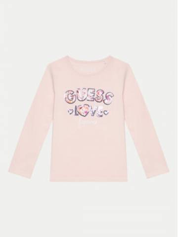 Guess Блузка K4BI16 J1314 Рожевий Regular Fit Guess Блузка K4BI16 J1314 Рожевий Regular Fit