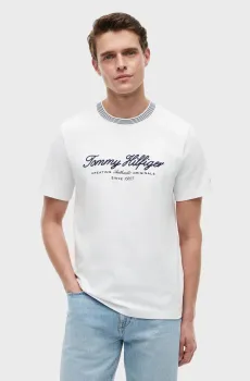 Мужская белая футболка NAUTICAL Белый XL Tommy Hilfiger MW0MW43211