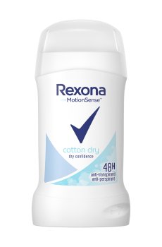 Антиперспирант-стик Rexona Cotton Dry Легкость хлопка, женский, 40 мл
