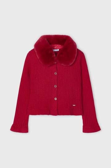 Детский кардиган Mayoral цвет красный 4362