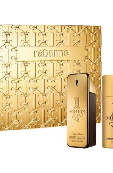 Парфюмированный набор мужской Rabanne 1 Million (дезодорант-спрей, 150 мл + туалетная вода, 100 мл)
