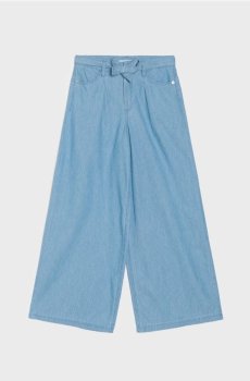 Джинси wide leg - синій