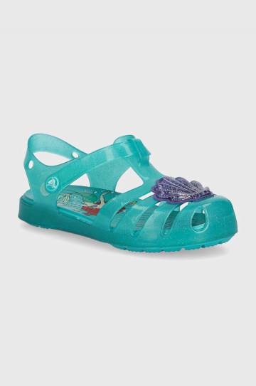 Детские сандалии Crocs Princess Ariel Isabella цвет бирюзовый 209902 Детские сандалии Crocs Princess Ariel Isabella цвет бирюзовый 209902