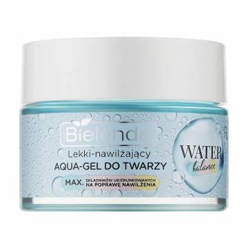 Легкий увлажняющий аква-гель для лица Bielenda Water Balanse Aqua-Gel, 50 г Легкий увлажняющий аква-гель для лица Bielenda Water Balanse Aqua-Gel, 50 г