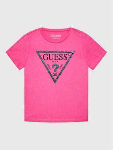 Guess Футболка K73I56 K8HM0 Рожевий Regular Fit Guess Футболка K73I56 K8HM0 Рожевий Regular Fit