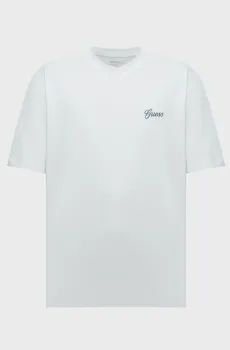 Мужская белая футболка Белый L Guess M6BI35.K6174;G011