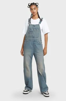 Женский голубой джинсовый комбинезон Bowey 3D Голубой S G-Star RAW D26442,D536