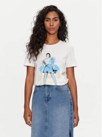 Vero Moda Футболка Petra 10308694 Білий Regular Fit Vero Moda Футболка Petra 10308694 Білий Regular Fit
