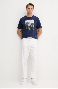 Хлопковая футболка United Colors of Benetton