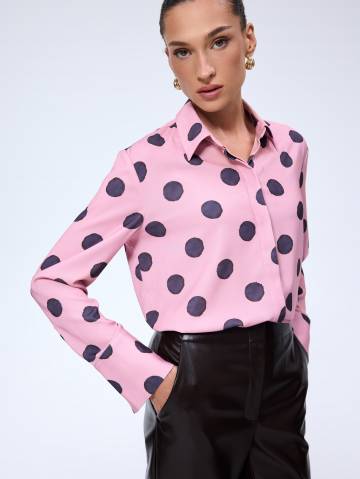 Mohito - Сорочка в горошок - рожевий - 36