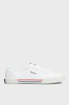 Женские белые кеды BRADY W BASIC Белый 39 Pepe Jeans PLS31287