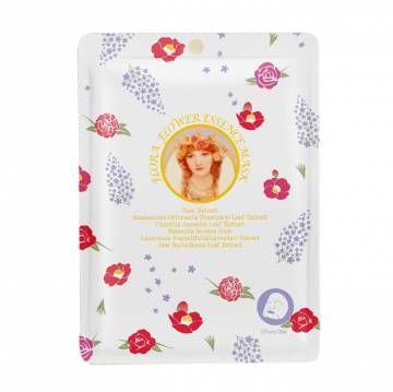 Тканевая маска для лица Mitomo 303 Flora Flower Essence Mask с травяными экстрактами, 25 г Тканевая маска для лица Mitomo 303 Flora Flower Essence Mask с травяными экстрактами, 25 г