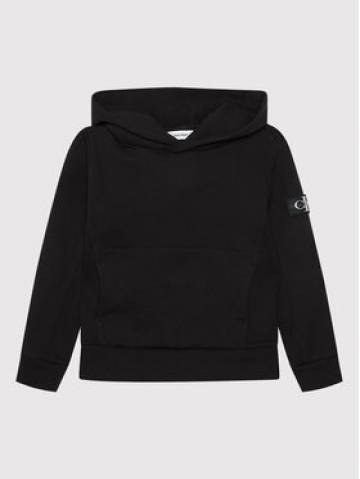 Calvin Klein Jeans Світшот Badge IB0IB01114 Чорний Regular Fit Calvin Klein Jeans Світшот Badge IB0IB01114 Чорний Regular Fit