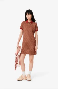 Женское коричневое платье Коричневый 34 Lacoste EF2655GTI