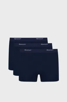 Мужские темно-синие боксеры (3 шт) CORE TRUNK 3 PACK Синий M Gant 900003333