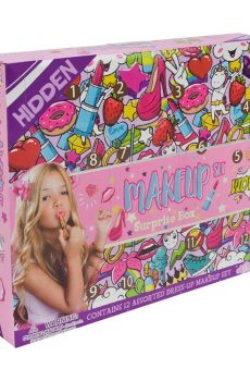 Детский адвент-календарь Shantou Jinxing Makeup Set Surprise Box, от 8 лет, 30*4*26 см, 12 отделений (T247)
