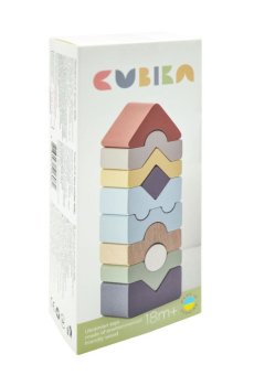 Детская развивающая игрушка Cubika Пирамидка, от 1.5 лет (LD-21)