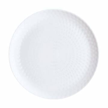 Тарелка обеденная Luminarc Pampille White, 25 см (Q4655) Тарелка обеденная Luminarc Pampille White, 25 см (Q4655)