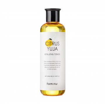 Тонер для лица FarmStay Citrus Yuja Vitalizing Toner с экстрактом юдзу, 280 мл Тонер для лица FarmStay Citrus Yuja Vitalizing Toner с экстрактом юдзу, 280 мл