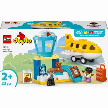 Конструктор LEGO DUPLO Уперше в аеропорту (10443) Конструктор LEGO DUPLO Уперше в аеропорту (10443)
