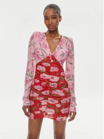 ROTATE Коктейльна сукня 1122422945 Рожевий Regular Fit