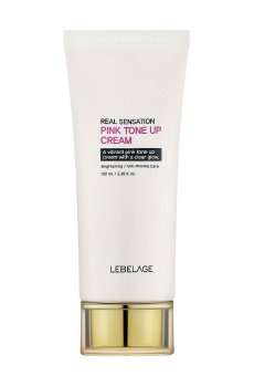 Тонизирующий крем для лица Lebelage Real Sensation Pink Tone Up Cream, 100 мл