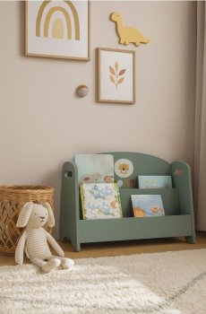 Книжкова полиця - блідо-зелений