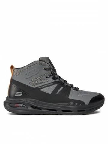 Skechers Черевики Arch Fit Orvan Montfort 210478/GYBK Сірий Skechers Черевики Arch Fit Orvan Montfort 210478/GYBK Сірий