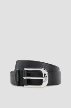 Женский черный кожаный ремень Черный 75 BOSS 50541161;001