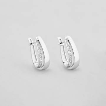 Серебряные серьги Minimal 2996р Серебряные серьги Minimal 2996р