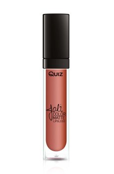 Матовый блеск для губ Quiz Cosmetics Joli Color Matte Lipgloss 46 Toffe Cream, 7 мл