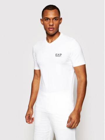 EA7 Emporio Armani Футболка 8NPT53 PJM5Z 1100 Білий Regular Fit EA7 Emporio Armani Футболка 8NPT53 PJM5Z 1100 Білий Regular Fit