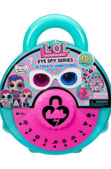 Игровой набор L.O.L. Surprise! Eye Spy Большой сюрприз с загадками, с куклами, от 3 лет, 37 деталей (542698)