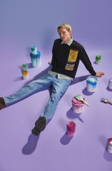 Хлопковый лонгслив Medicine