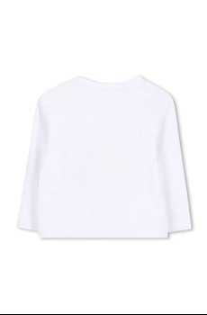 Хлопковый детский лонгслив Karl Lagerfeld