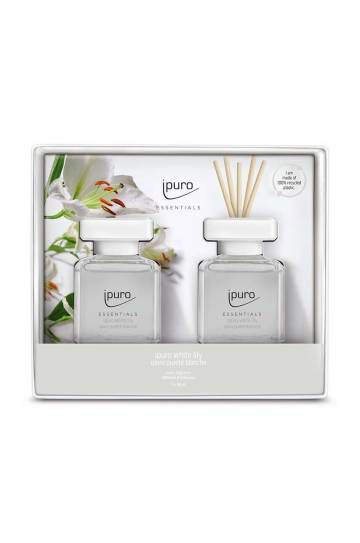 Набор аромадиффузоров Ipuro White Lily 2 x 50 ml 2 шт Набор аромадиффузоров Ipuro White Lily 2 x 50 ml 2 шт
