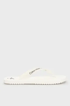 Женские белые вьетнамки BEACH SANDAL TRANSPARENT TPU Белый 38 Calvin Klein YW0YW01829