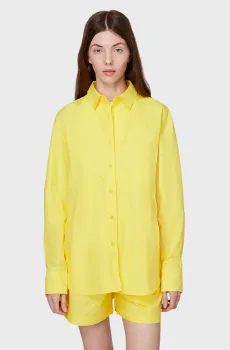 Женская желтая рубашка Желтый S PRPY PWWVSHUA011