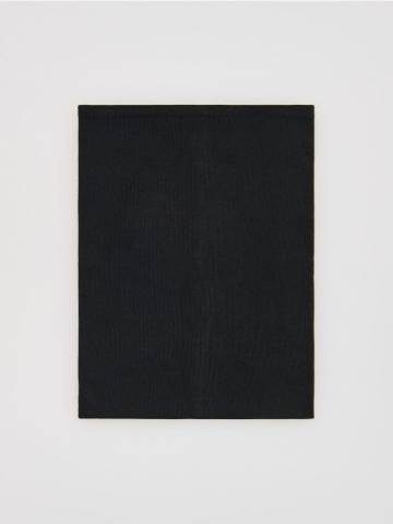 Reserved - Снуд з високим вмістом бавовни - чорний - 358GT-99X Reserved - Снуд з високим вмістом бавовни - чорний - 358GT-99X