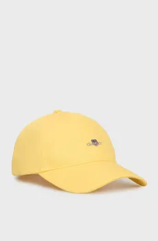 Мужская желтая кепка COTTON TWILL CAP Желтый ONESIZE Gant 9900002