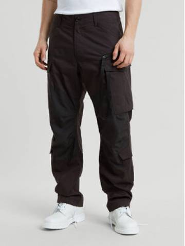 G-Star Raw Штани з тканини Rovic Zip 3D D25219-D308 Чорний Loose Fit G-Star Raw Штани з тканини Rovic Zip 3D D25219-D308 Чорний Loose Fit