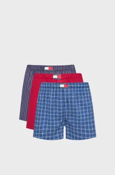 Мужские трусы (3 шт) WOVEN Разноцветный M Tommy Hilfiger UM0UM03898