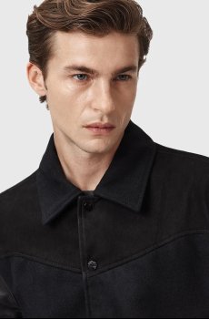 Кожаная куртка AllSaints ENDLETON