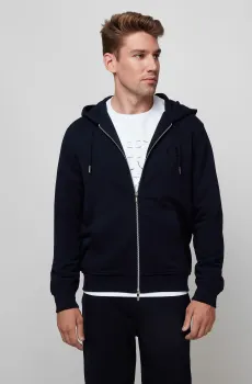 Мужское темно-синее худи Синий S Karl Lagerfeld 500900.705892;690