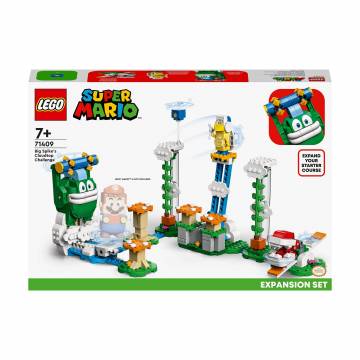 Конструктор LEGO Super Mario Дополнительный набор. Задача. Достать до облачка. Большого Спайка, 540 деталей, от 7 лет (71409) Конструктор LEGO Super Mario Дополнительный набор. Задача. Достать до облачка. Большого Спайка, 540 деталей, от 7 лет (71409)
